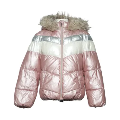 Winter jacket (Pink, White, Silver) from Creeks Acrylic, Polyester
