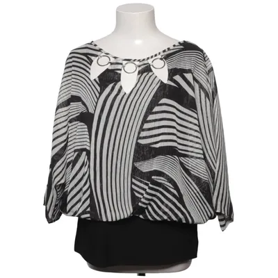 Top (Sort, Hvid) fra Star by Julien Macdonald Elastan, Metallfiber, Polyester