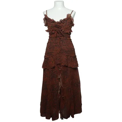 Jurk (Bruin, Zwart) van Mochy Polyester