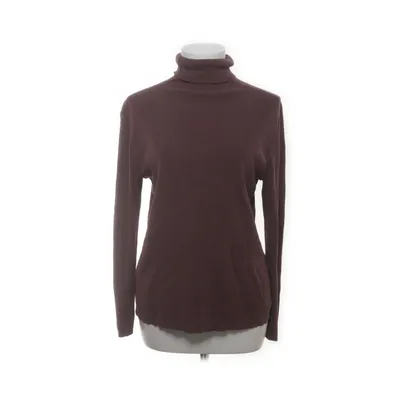 Polotröja (Brun) från Siden Selma Silke