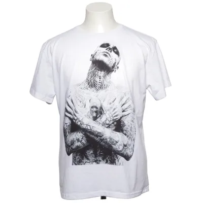 T-shirt (Hvid) fra Monkey Business Bomuld, Polyester