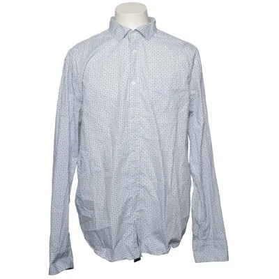 Shirt (Blauw, Wit) van Finest Shirtmaker Katoen