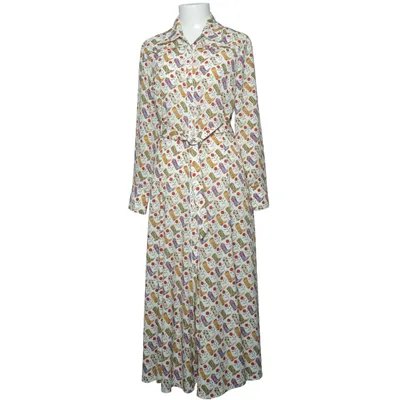 Robe longue (Blanc, Multicolore) de Sandro Polyester