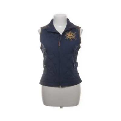 Gilet d'extérieur (Bleu) de Ralph Lauren Sport Coton, Cuir, Polyester