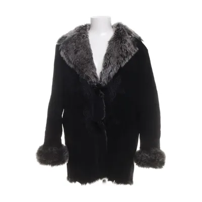 Veste en peau de mouton retournée (Noir) de Bernardo Acrylique, Polyester, Cuir