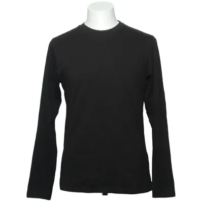 T-shirt à manches longues (Noir) de Bolongaro Trevor Coton, Polyester