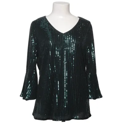 Blouse (Green, Black) from Grace Karin Elastane, Polyester, Viscose