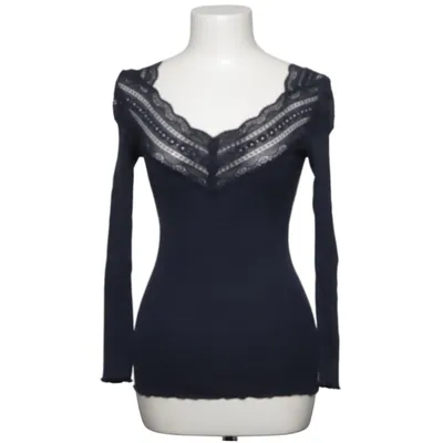 Top (Blau) von Rosemunde Baumwolle, Seide