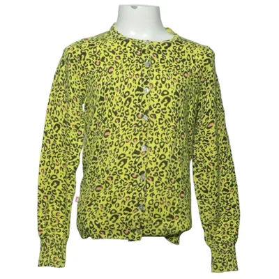 Cardigan (Jaune, Noir) de Lebig Coton, Polyamide