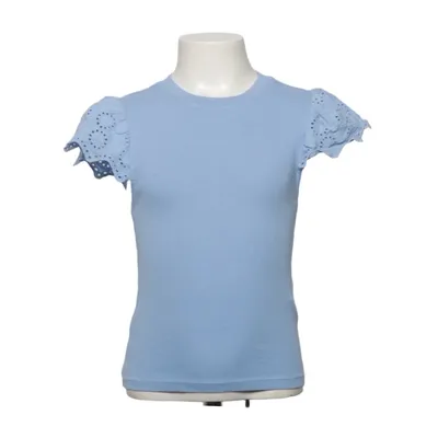 Haut (Bleu) de Gina Tricot Coton, Élasthane
