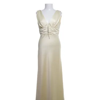 Evening gown (Yellow) from Chou Chou Acetate, Polyester