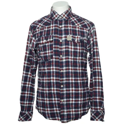 Chemise en flanelle (Bleu, Rouge, Blanc) de Jack & Jones Vintage Coton