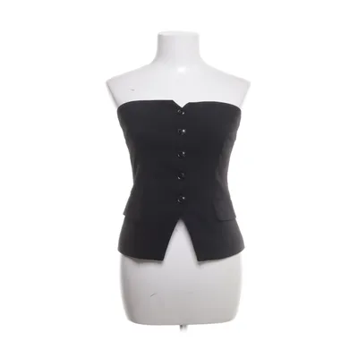 Halternecktopp (Svart) från Bershka Elastan, Polyester, Viskos