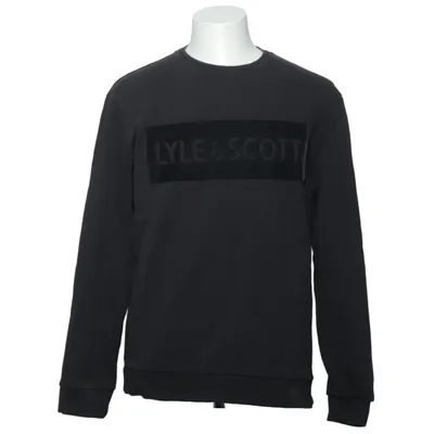 Collegetröja (Svart) från Lyle & Scott Bomull