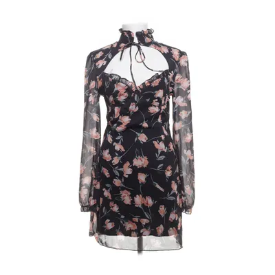 Dress (Black, Multicolored) from CBR Cotton, Polyester