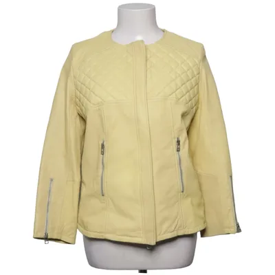 Veste en cuir (Jaune) de Ibana Cuir, Polyester