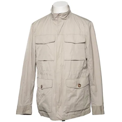 Veste safari (Beige) de Mango Man Coton, Élasthane, Polyester