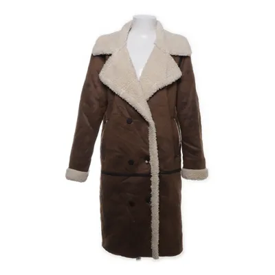 Shearlingjakke (Brun, Beige) fra DeFacto Polyester