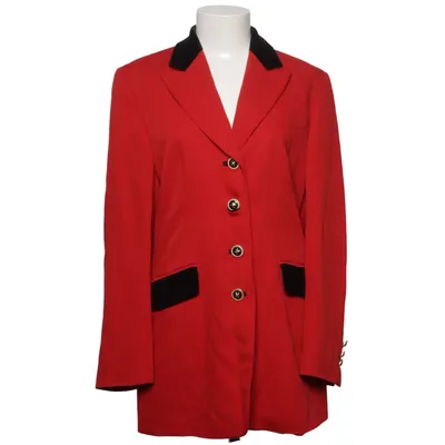 Blazer (Rood, Zwart) van Basler Katoen, Polyester, Wol