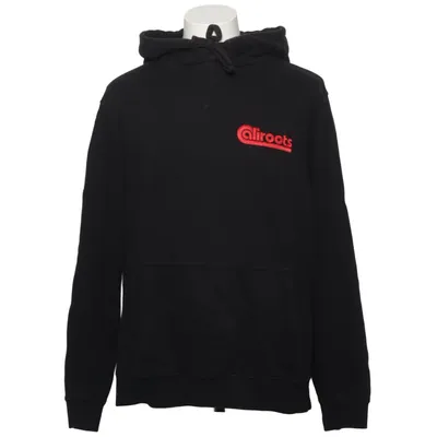 Hoodie (Black, Red) from Caliroots Cotton