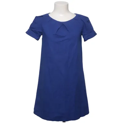 Jurk (Blauw) van Mango Basics Katoen, Elastaan