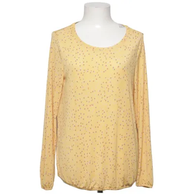 Lange mouwen shirt (Geel, Meerkleurig) van VRS Woman Elastaan, Polyester