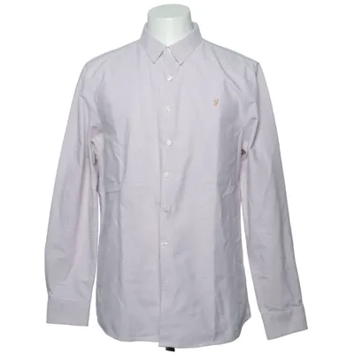 Buttondown-skjorta (Rosa) från Farah Bomull