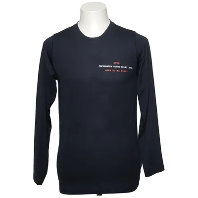 Lange mouwen shirt (Blauw) van Neutral Gerecycled polyester