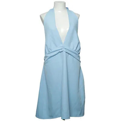 Robe dos-nu (Bleu) de Boohoo Élasthane, Polyester