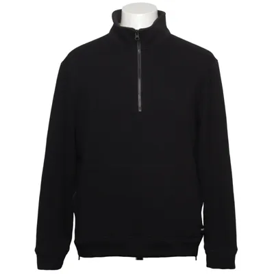Sweatshirt (Black) from Aspesi Cotton, Polyester, Polyurethane