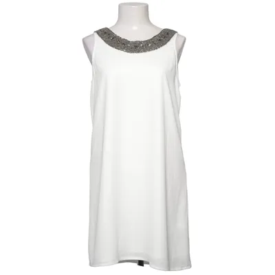 Jurk (Wit) van Dreimaster Polyester