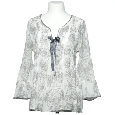 Blouse (Blanc, Gris) de Odd Molly Coton