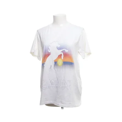 T-shirt (Wit) van Ganni