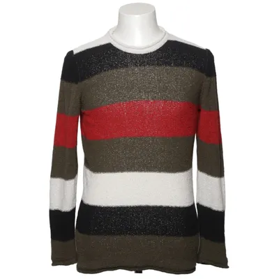 Sweater (Black, White, Multicolored) from Berna Cotton, Polyester