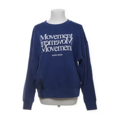 Collegetröja (Blå) från Björn Borg Bomull, Polyester