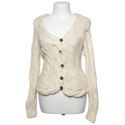Strickjacke (Beige) von Anna Holtblad Wolle