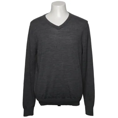 Pullover (Grå) fra Dressmann Premium Collection Merinould