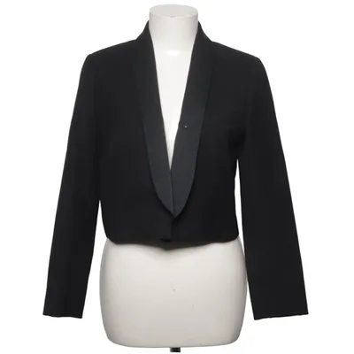 Blazer (Zwart) van Paule KA Polyester, Wol