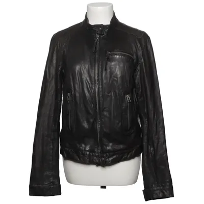 Leather jacket (Black) from MDK