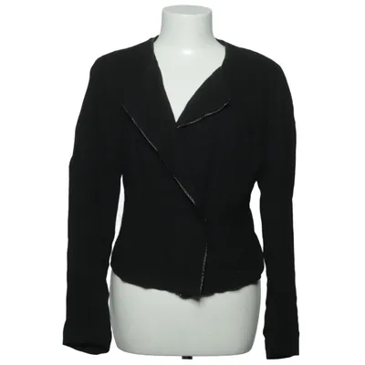 Strickjacke (Schwarz) von Julie Fagerholt Viskose, Wolle