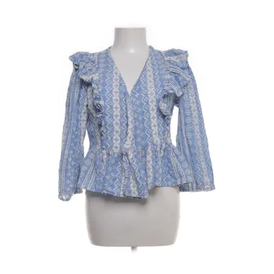 Cardigan (White, Blue) from YAS Organic cotton