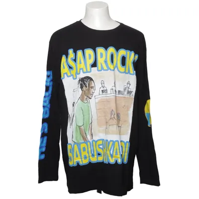 Long sleeve T-shirt (Black, Multicolored) from Injured Generation