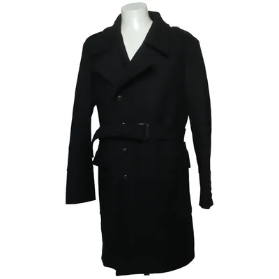 Manteau (Noir) de Zara Man Polyester, Viscose