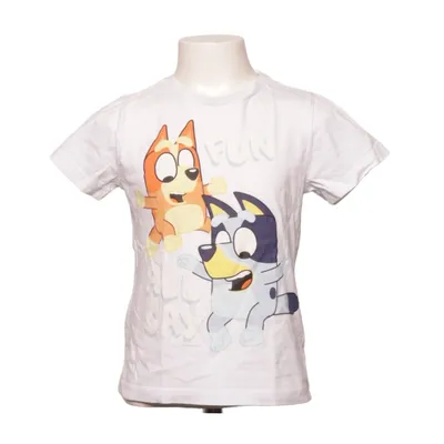 T-shirt (Vit, Flerfärgad) från Bluey Bomull