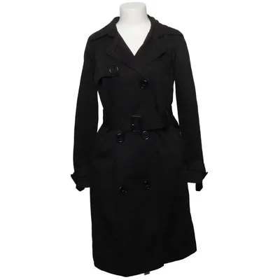Trenchcoat (Schwarz) von Divided by H&M Baumwolle, Polyester