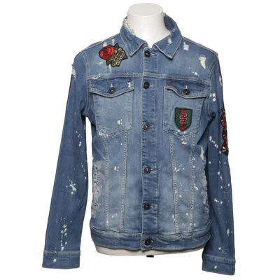 Spijkerjas (Blauw, Meerkleurig) van 2Y Premium Katoen, Elastaan