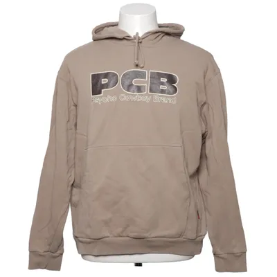 Huvtröja (Beige) från Psycho International Bomull, Polyester