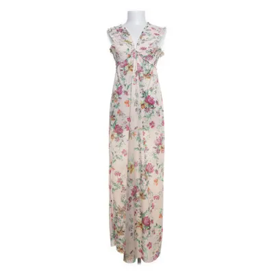 Långklänning (Gul, Flerfärgad) från Zara W&B Collection Elastan, Polyester