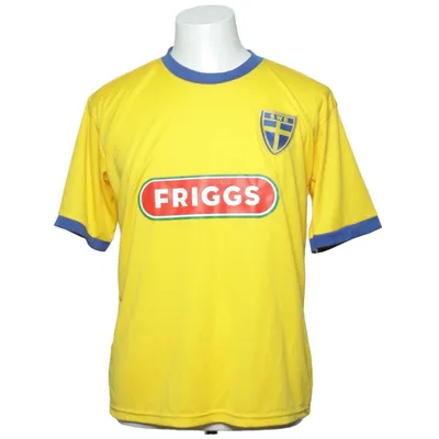 Voetbalshirt (Geel, Blauw, Meerkleurig) van Sverige Kläder