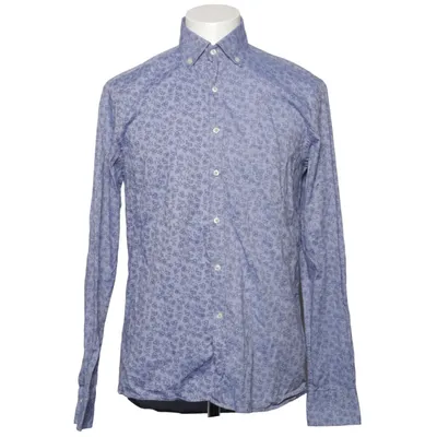 Shirt (Blue, White) from Af Klercker Cotton